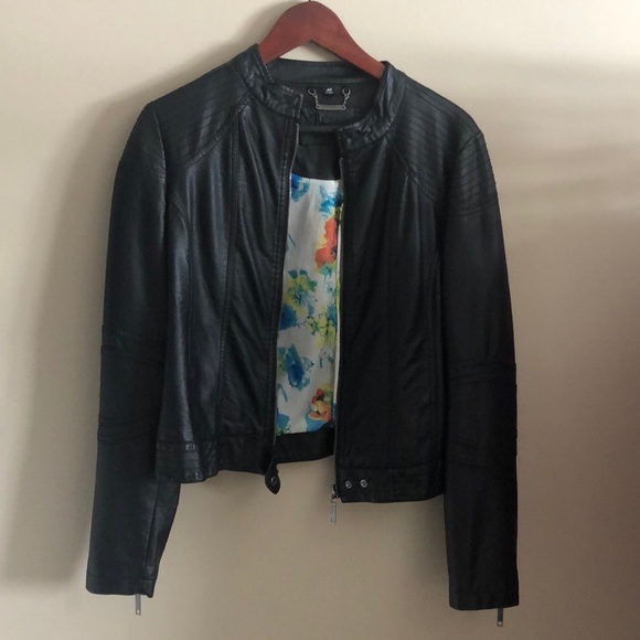 Jou Jou Jackets & Blazers - Joujou black leather jacket